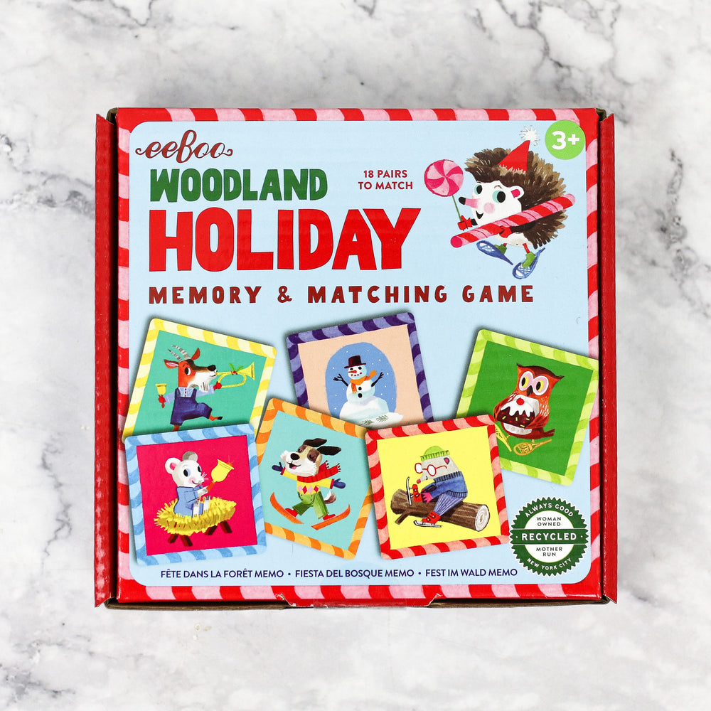 
                
                    Load image into Gallery viewer, Woodland Holiday Memory &amp;amp; Matching Game
                
            