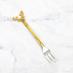 Brass Reindeer Cutlery