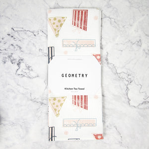 Geometry Holiday Tea Towels