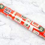 Holiday Stamps Wrapping Paper