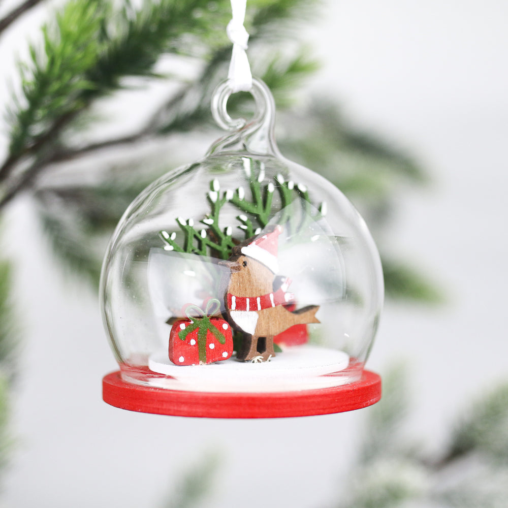 Holiday Figures Globe Ornament