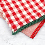 Holiday Gingham Tea Towel Set