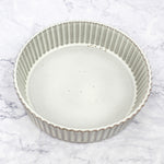 Fluted Round Stoneware Baker