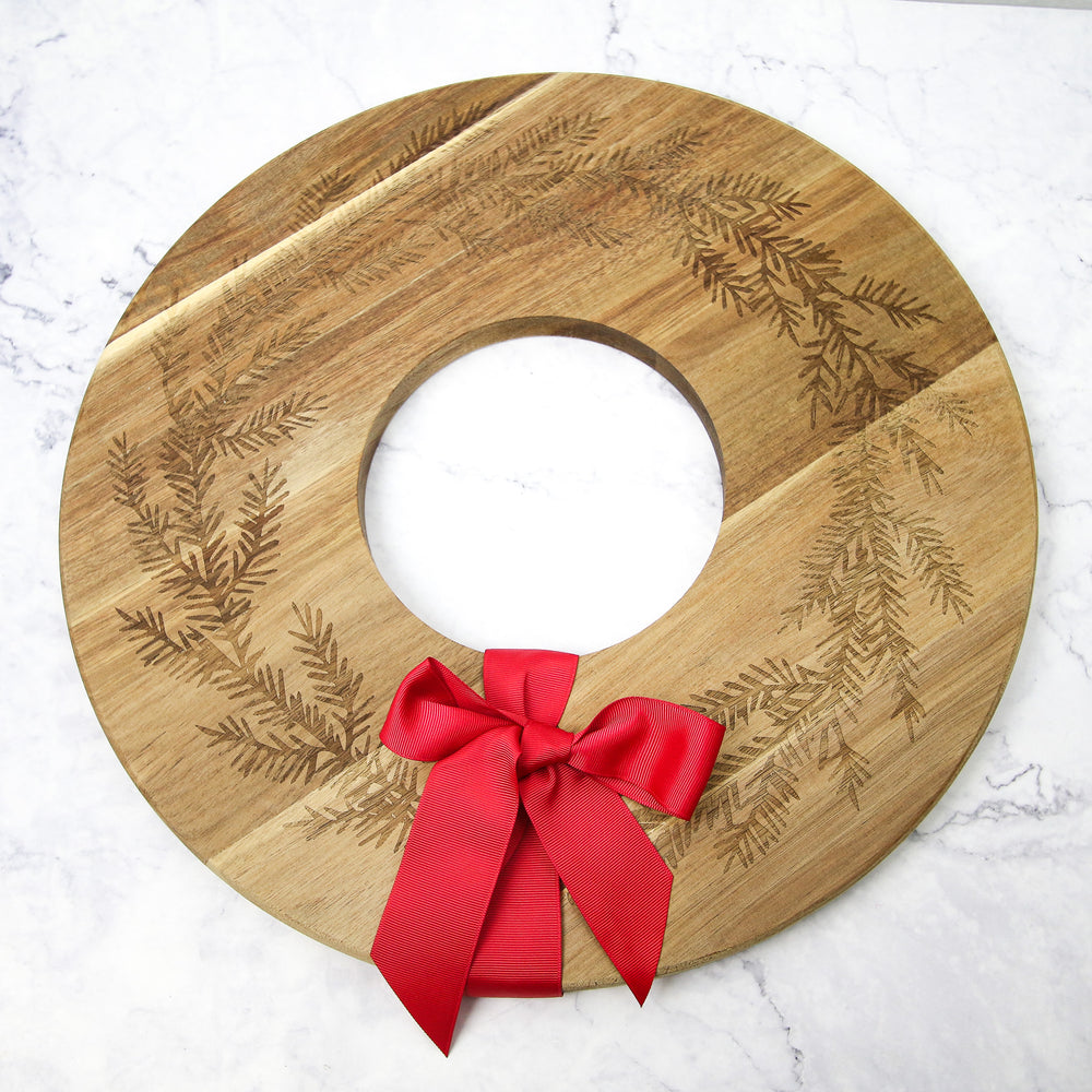 
                
                    Load image into Gallery viewer, Wreath Serving Board
                
            