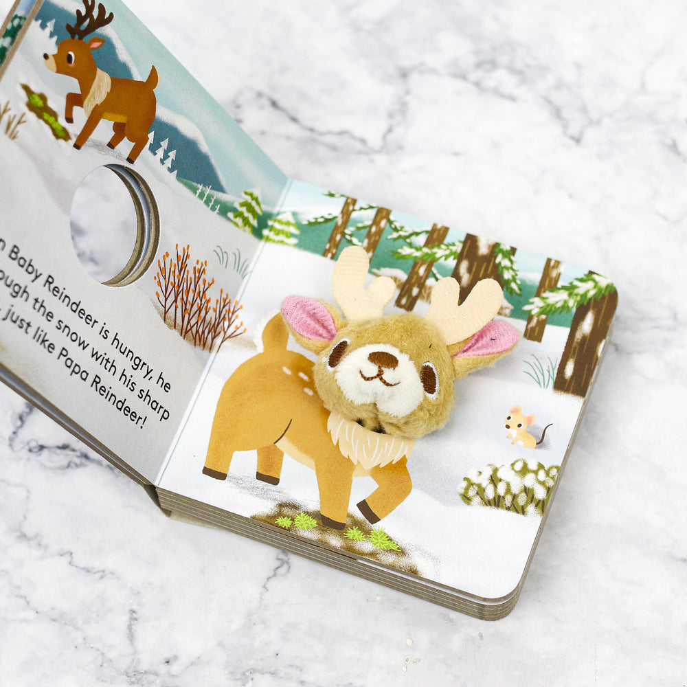 Baby Reindeer Finger Puppet Book