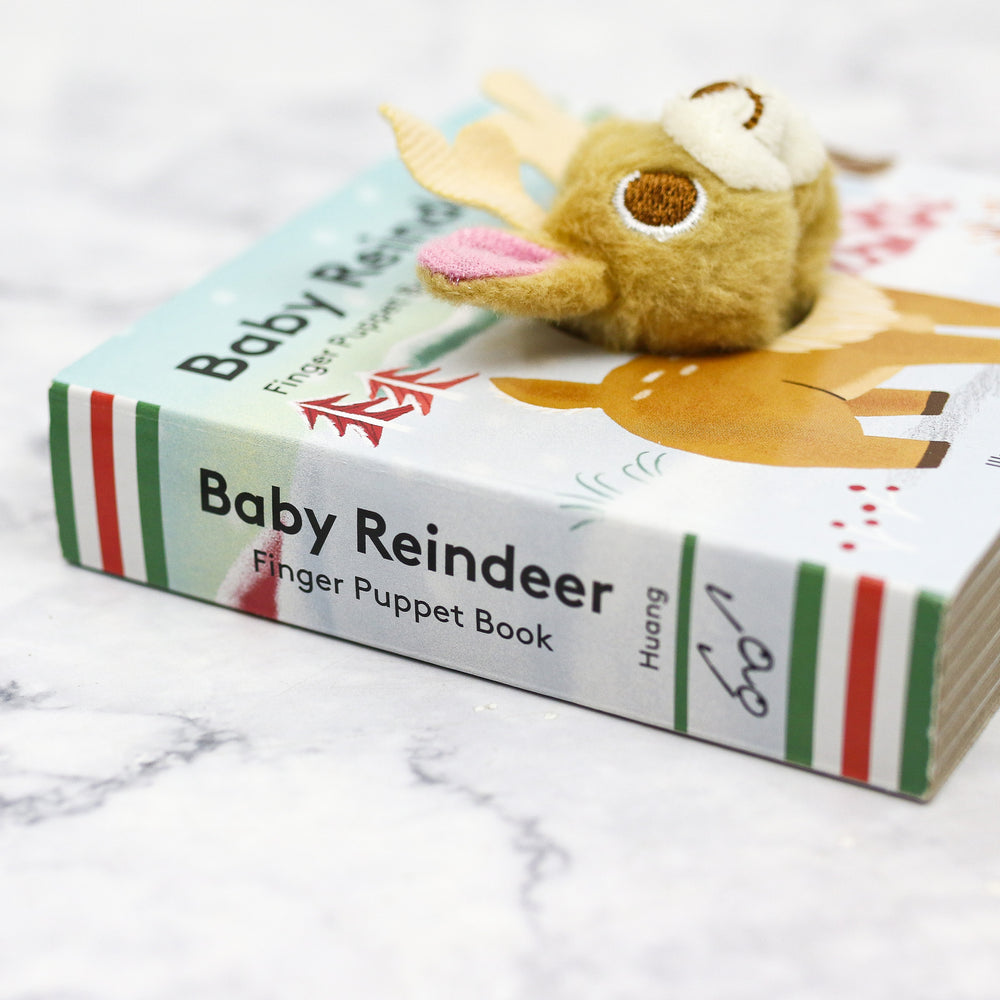 Baby Reindeer Finger Puppet Book