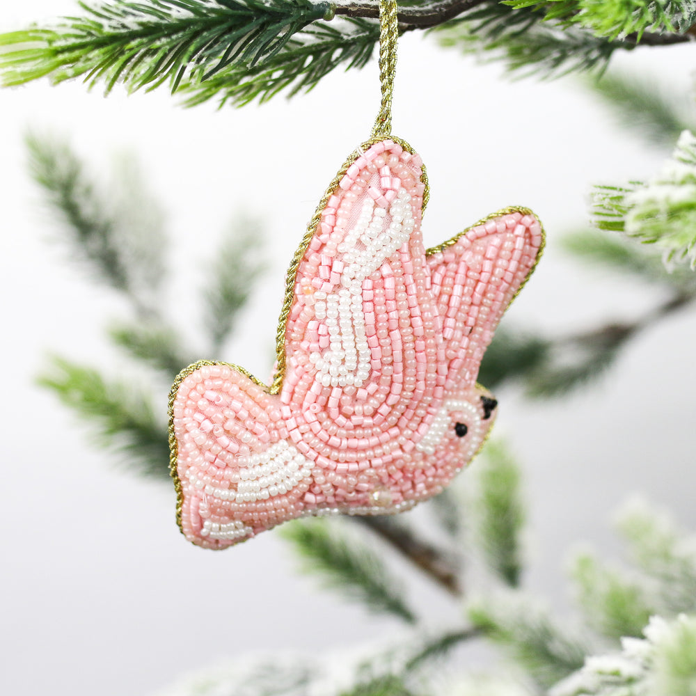 Beaded Bird Ornament