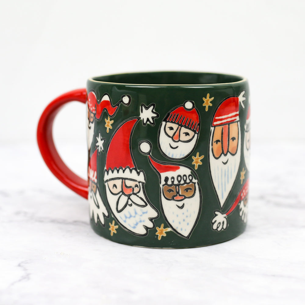 Silly Santas Mug