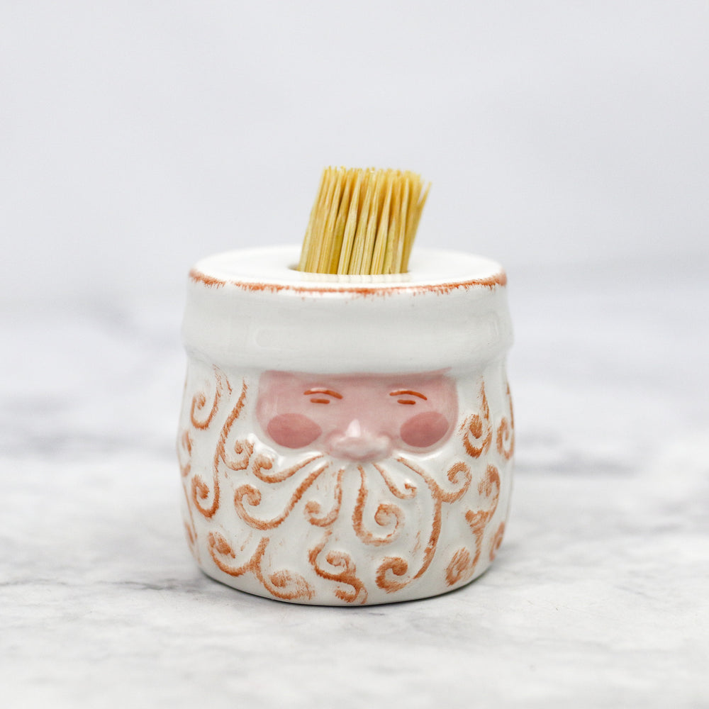 Santa Toothpick Holder Freckled Hen