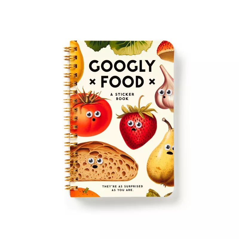 Googly Food Sticker Book