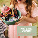 Freckled Hen Gnome and Fairy Garden Make and Take Children's Workshop - July 8th
