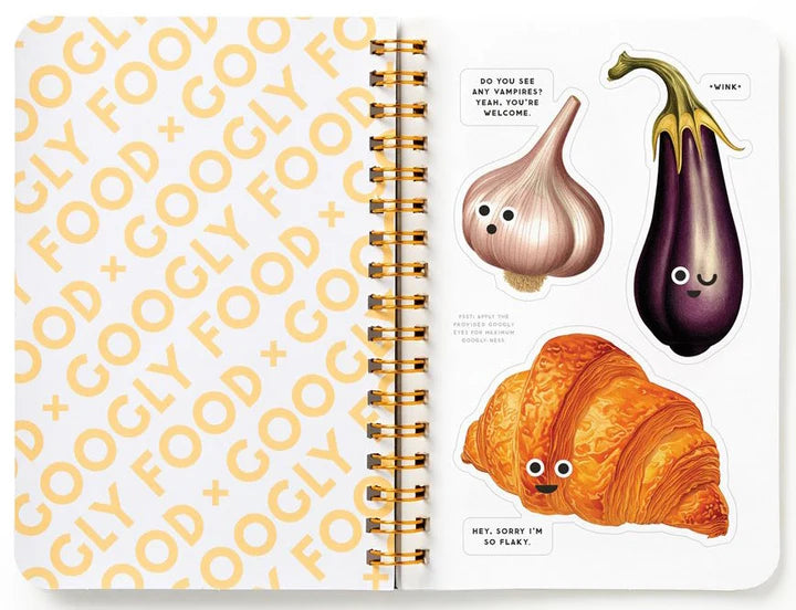 Googly Food Sticker Book