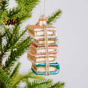 Bookstack Ornament