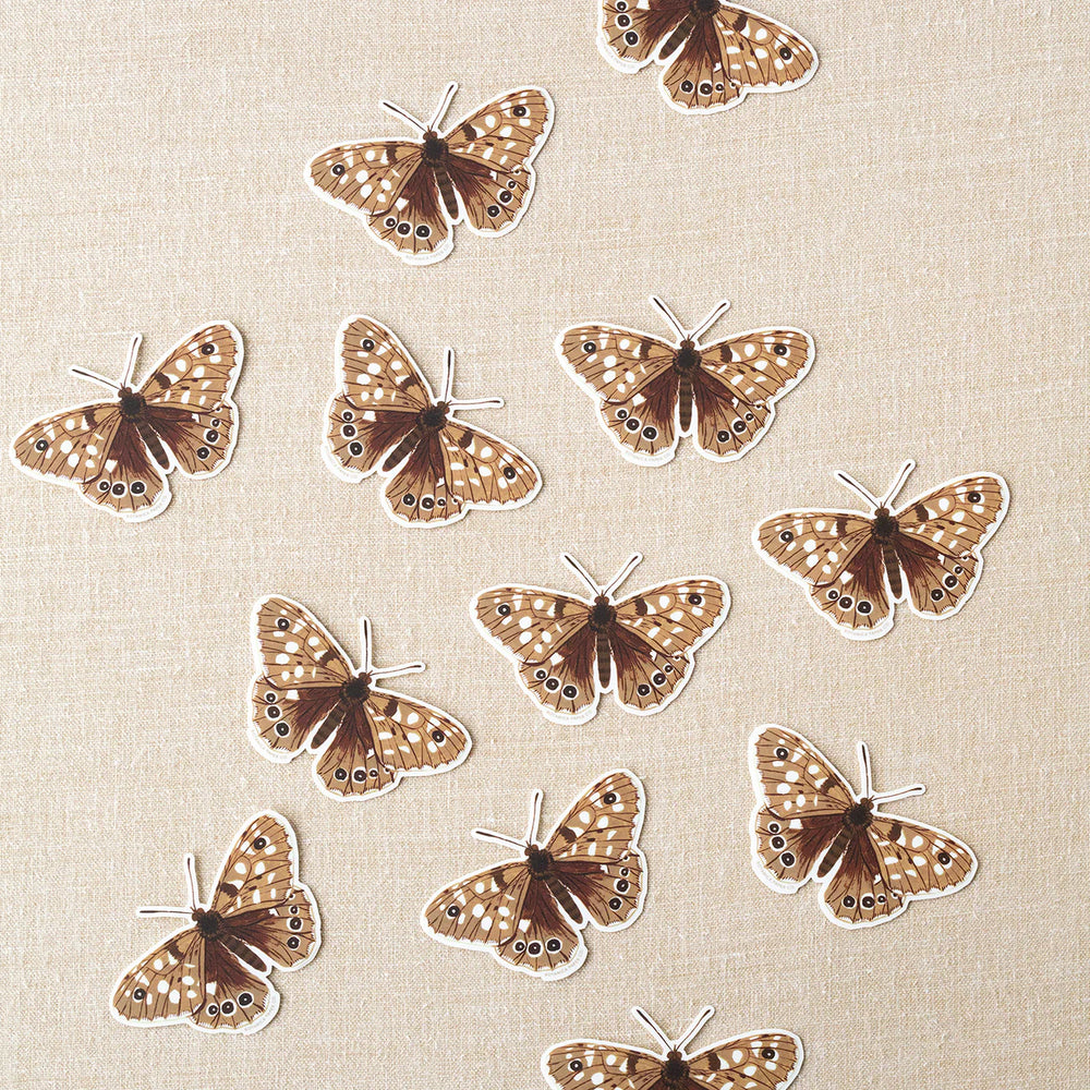 Sienna Moth Sticker