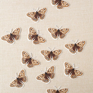 Sienna Moth Sticker