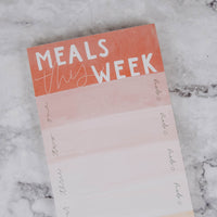 Meals This Week Notepad