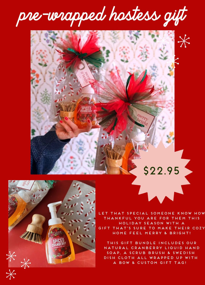 Pre-Wrapped Holiday Hostess Gift