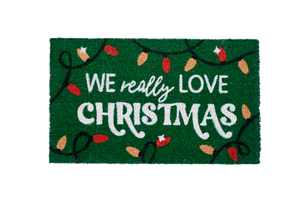
                
                    Load image into Gallery viewer, We Really Love Christmas Door Mat
                
            