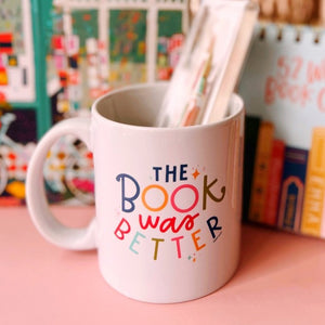 
                
                    Load image into Gallery viewer, The Book was Better Rainbow Mug
                
            