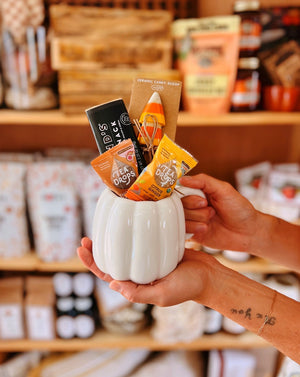 Cream Pumpkin Mug