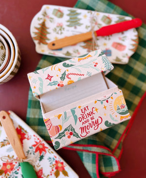 
                
                    Load image into Gallery viewer, Eat, Drink &amp;amp; Be Merry Recipe Box Set
                
            