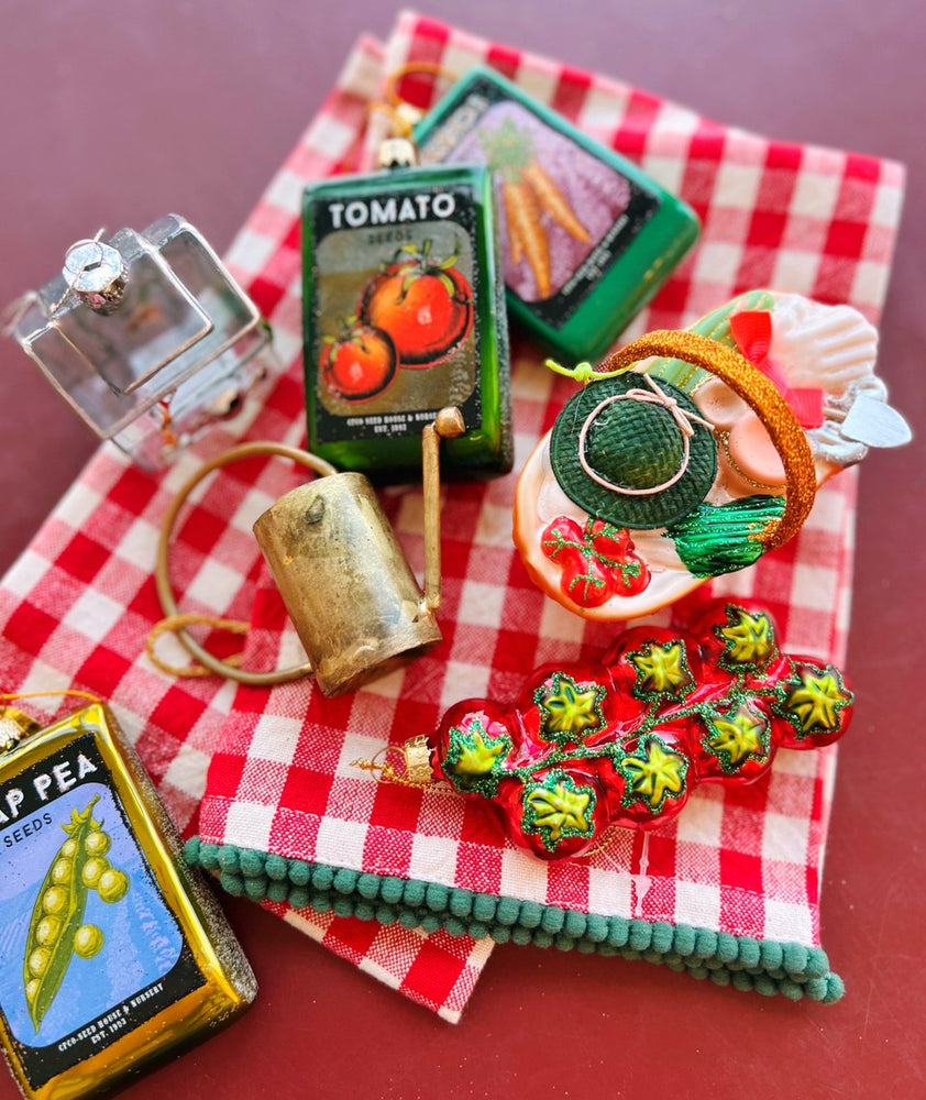 Vegetable Seed Packet Ornament