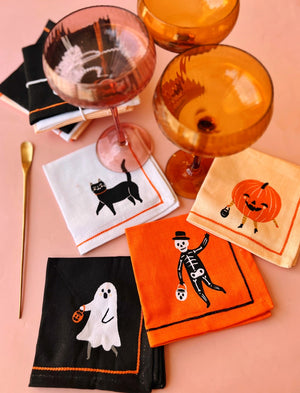 Boo Crew Napkin Set