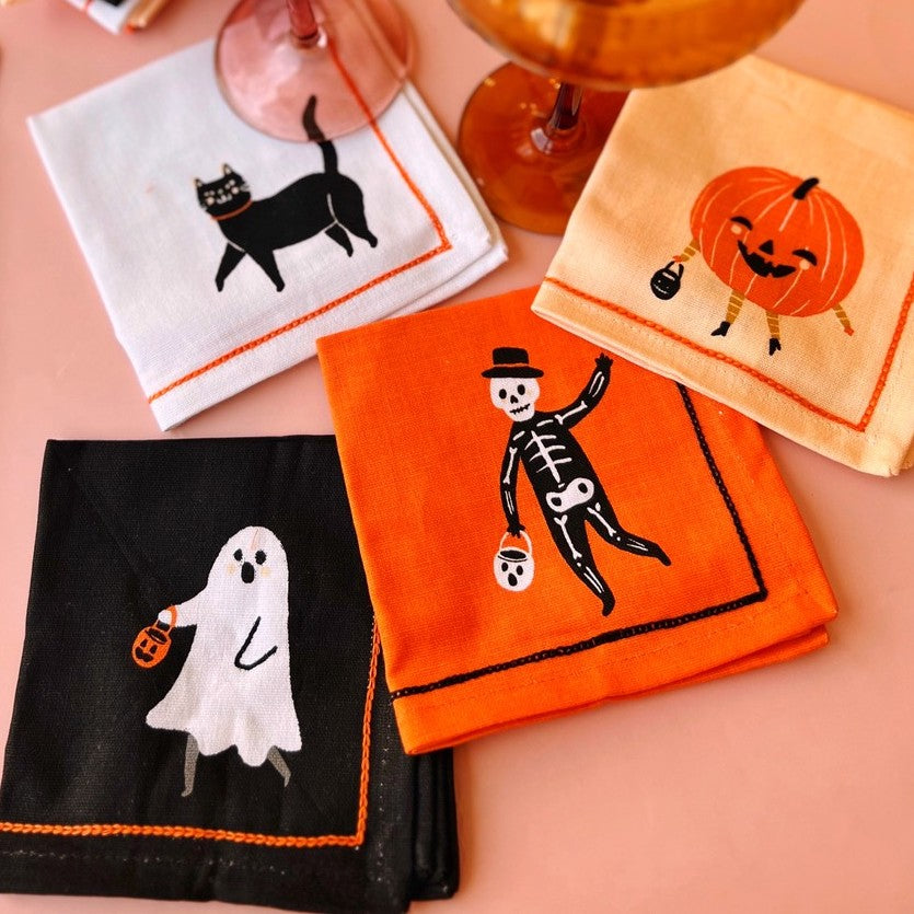 Boo Crew Napkin Set