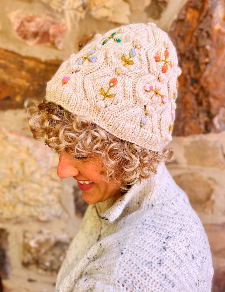 Natural Tilly Crochet Hat