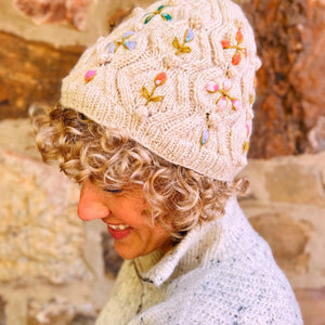 Natural Tilly Crochet Hat