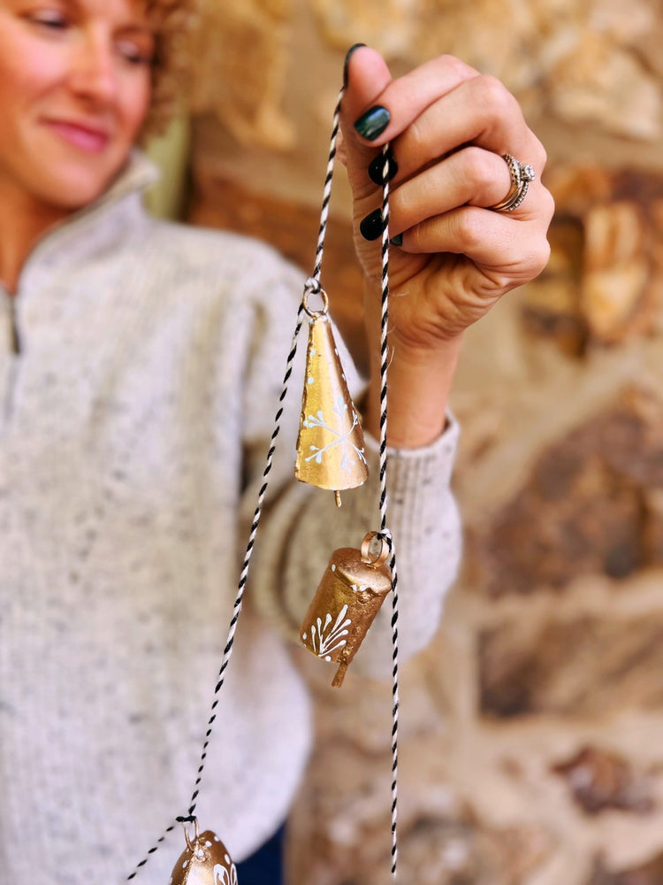 Gold Bell Garland