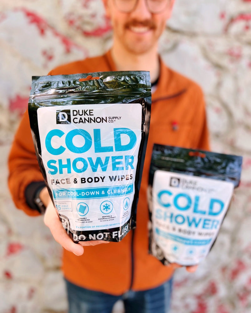 Cold Shower Face & Body Wipes