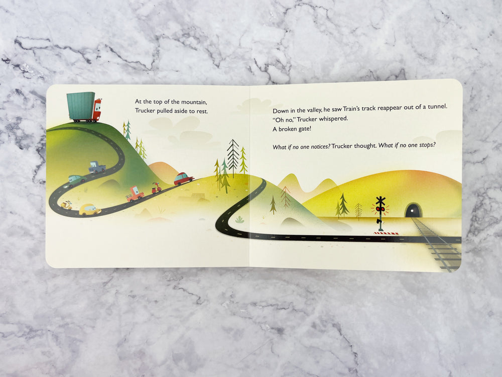 Trucker and Train Board Book