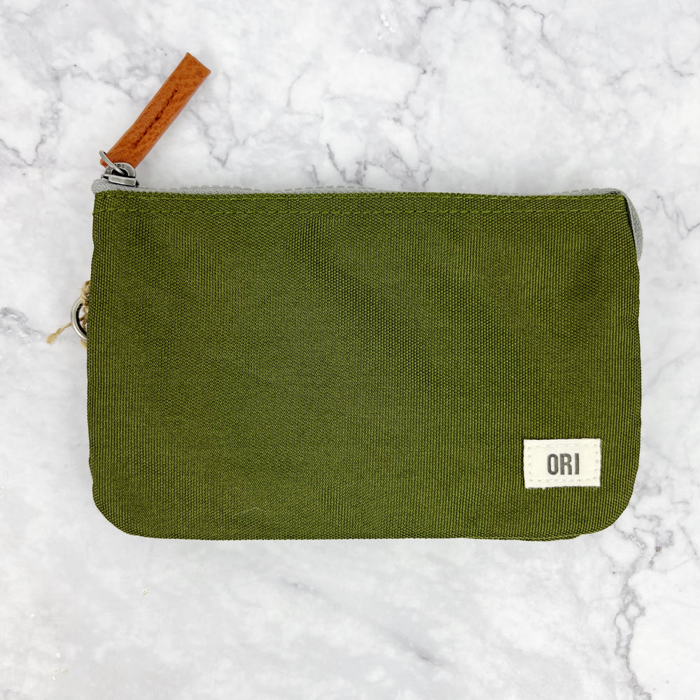 Recycled Canvas Zip Pouch
