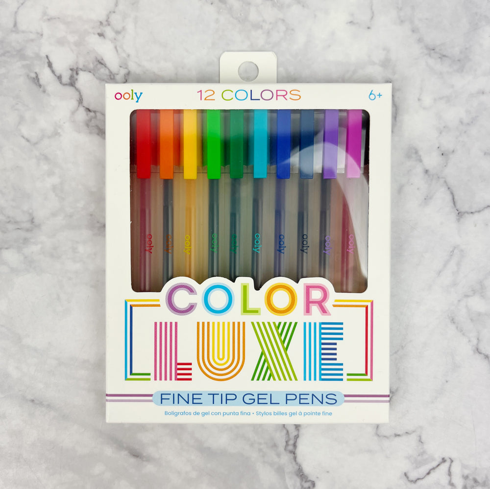 Colored Fine Tip Gel Pens