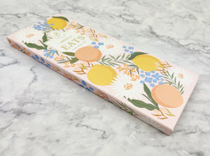 Citrus Florals Weekly Eats Portable List Pad
