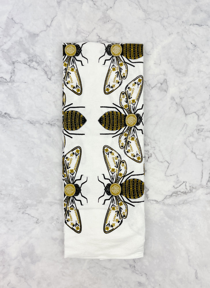 
                
                    Load image into Gallery viewer, Bee Tea Towel
                
            