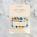 Botanical Gift Labels - Pack of 8