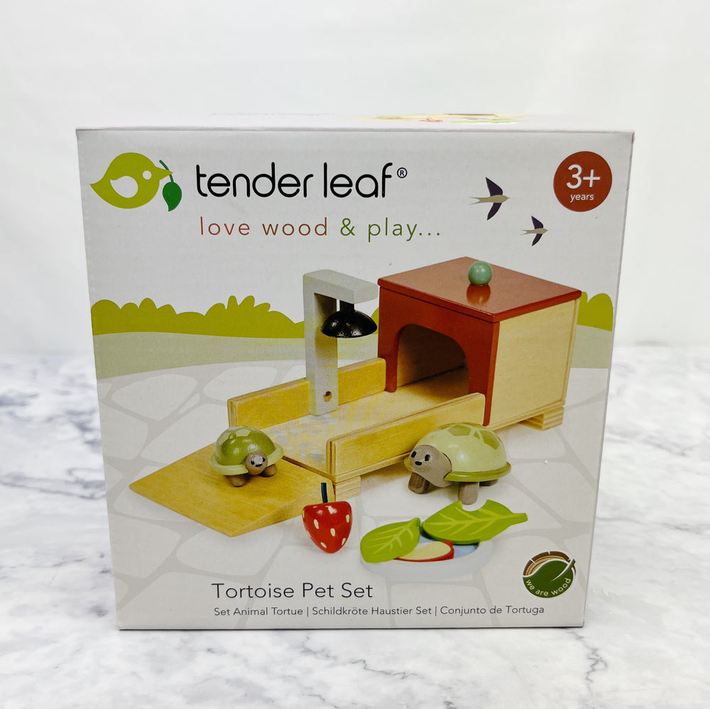 
                
                    Load image into Gallery viewer, Tender Leaf Pet Tortoise Set
                
            