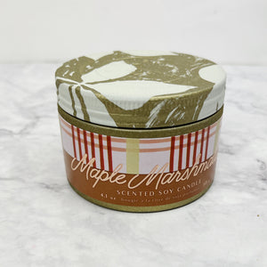 Autumn Small Tin Candle