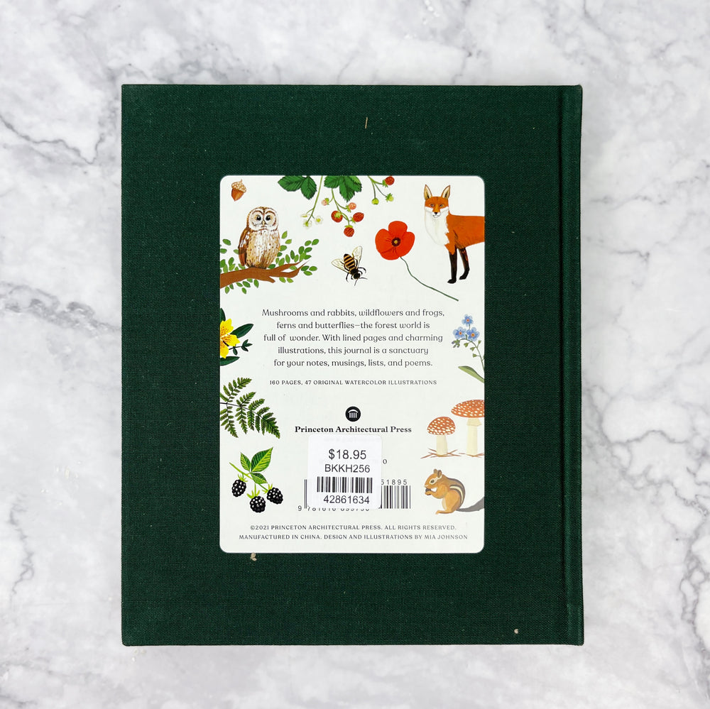 Woodland Deep Green Journal