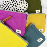 Recycled Canvas Zip Pouch