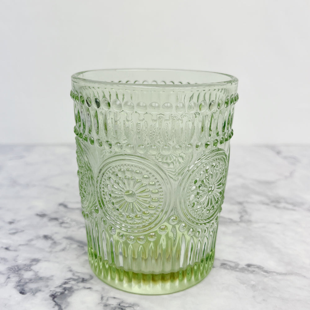 Multi-Colored Drinking Glass