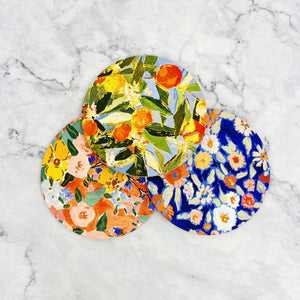 Bright Floral Coasters