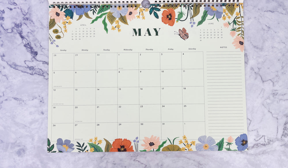 
                
                    Load image into Gallery viewer, 2024 Floral Appointment Wall Calendar
                
            