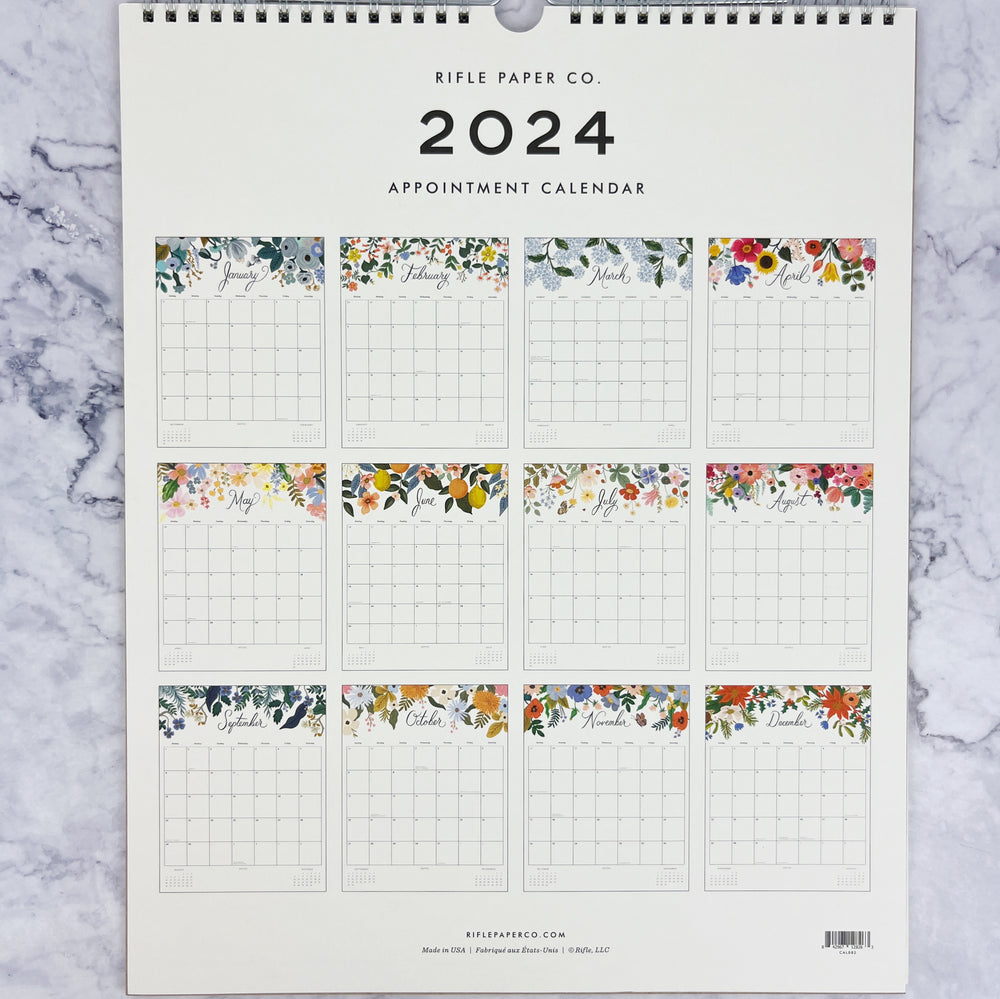 2024 Appointment Wall Calendar