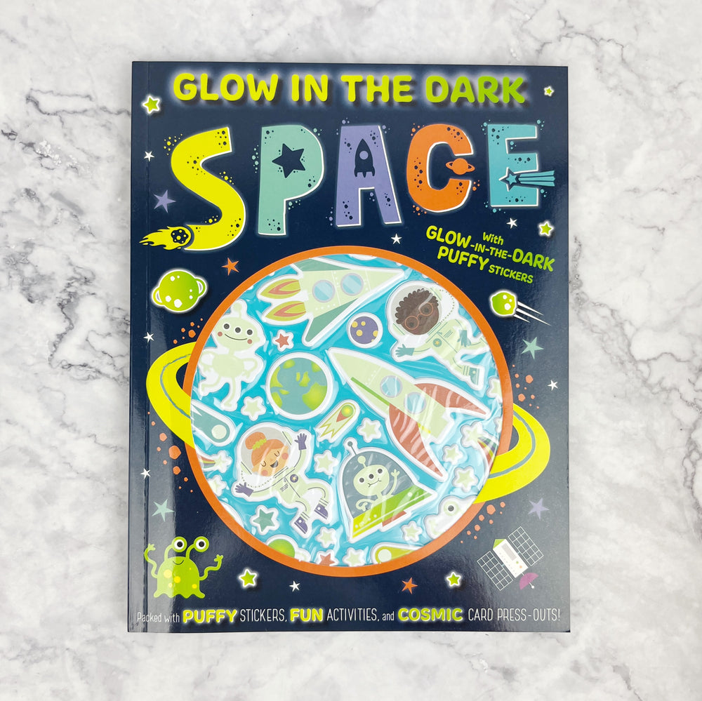 Glow In The Dark Space Activity Book