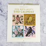 2024 Birth-Month Bird Calendar