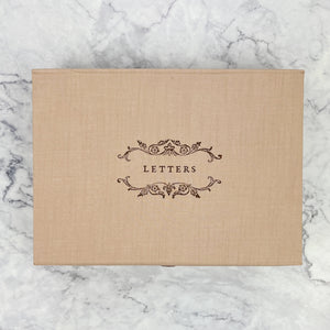 Letters Stationary Box