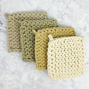 
                
                    Load image into Gallery viewer, Neutral Woven Pot Holder
                
            